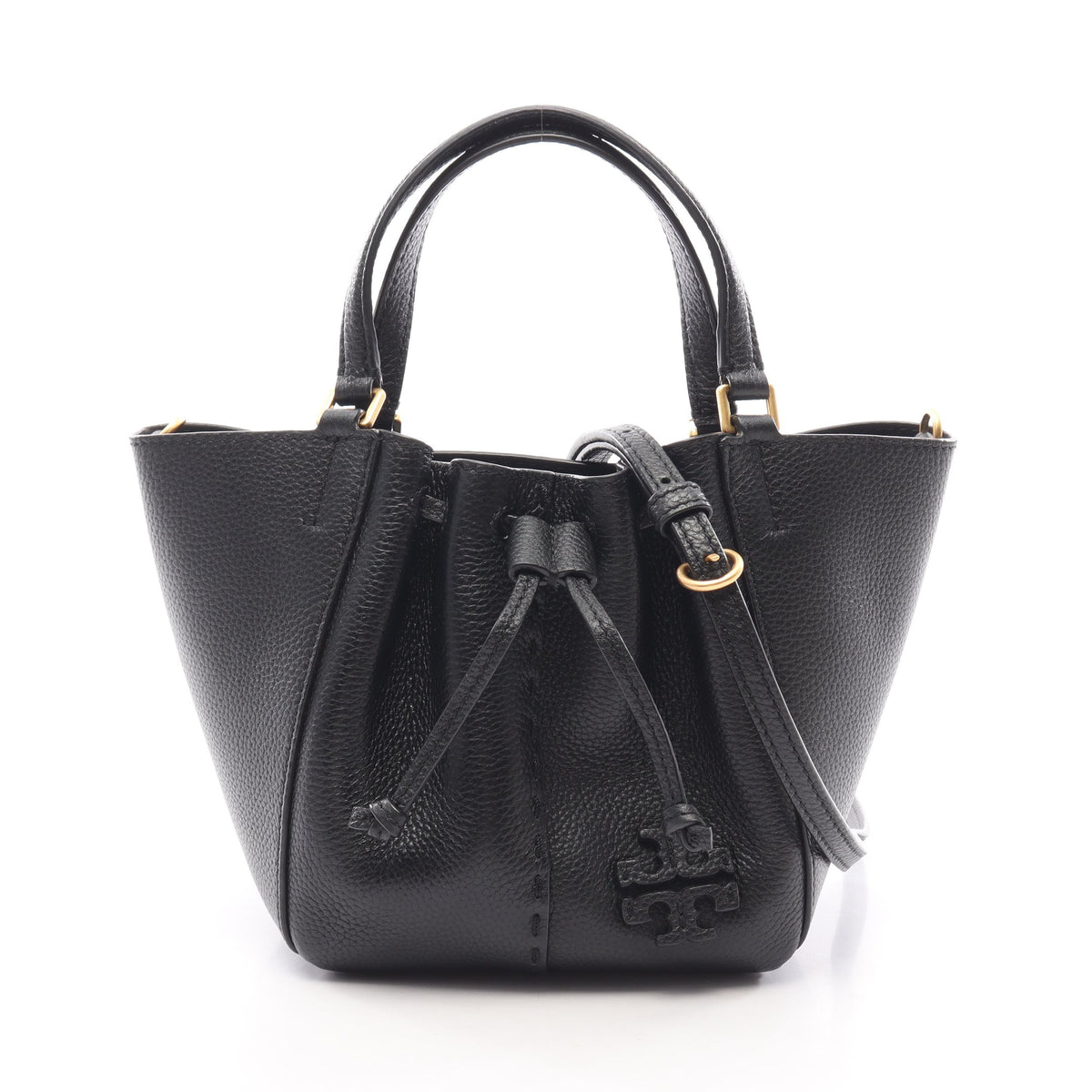 マックグロー ミニ ドラゴンフライ 2WAY ハンドバッグ レザー ブラック トリーバーチ バッグ TORY BURCH