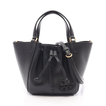 マックグロー ミニ ドラゴンフライ 2WAY ハンドバッグ レザー ブラック トリーバーチ バッグ TORY BURCH