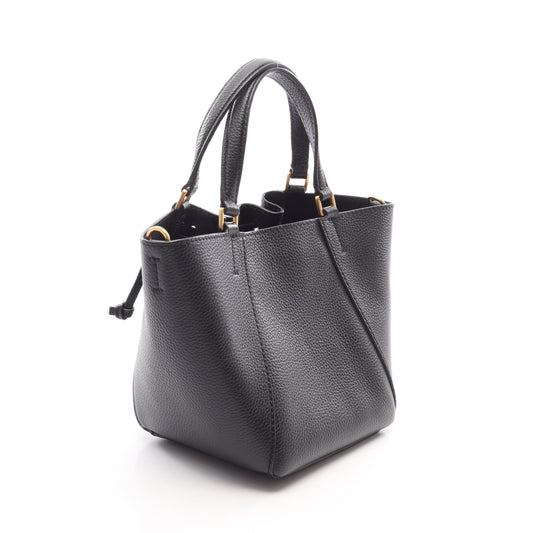 マックグロー ミニ ドラゴンフライ 2WAY ハンドバッグ レザー ブラック トリーバーチ バッグ TORY BURCH