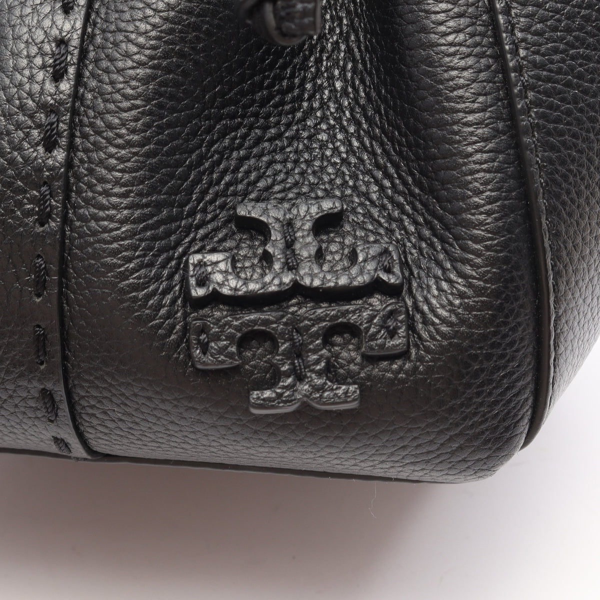 マックグロー ミニ ドラゴンフライ 2WAY ハンドバッグ レザー ブラック トリーバーチ バッグ TORY BURCH