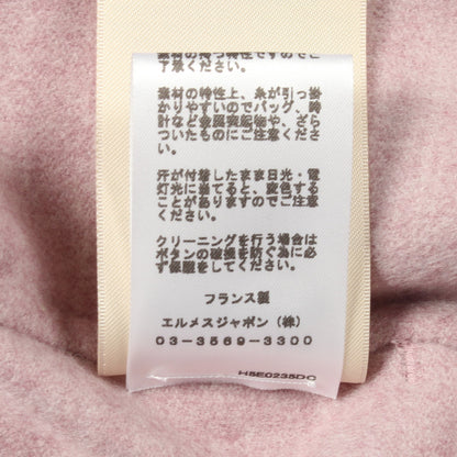 CLOU DE SELLE クルードセル ジャケット カシミヤ ピンク エルメス