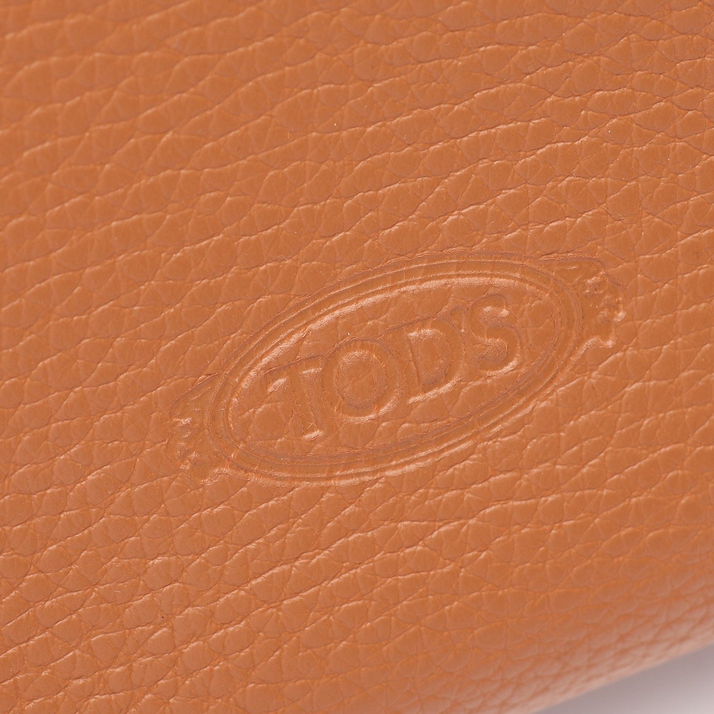 Tタイムレス マイクロ 2WAY ハンドバッグ レザー ライトブラウン トッズ バッグ TOD'S