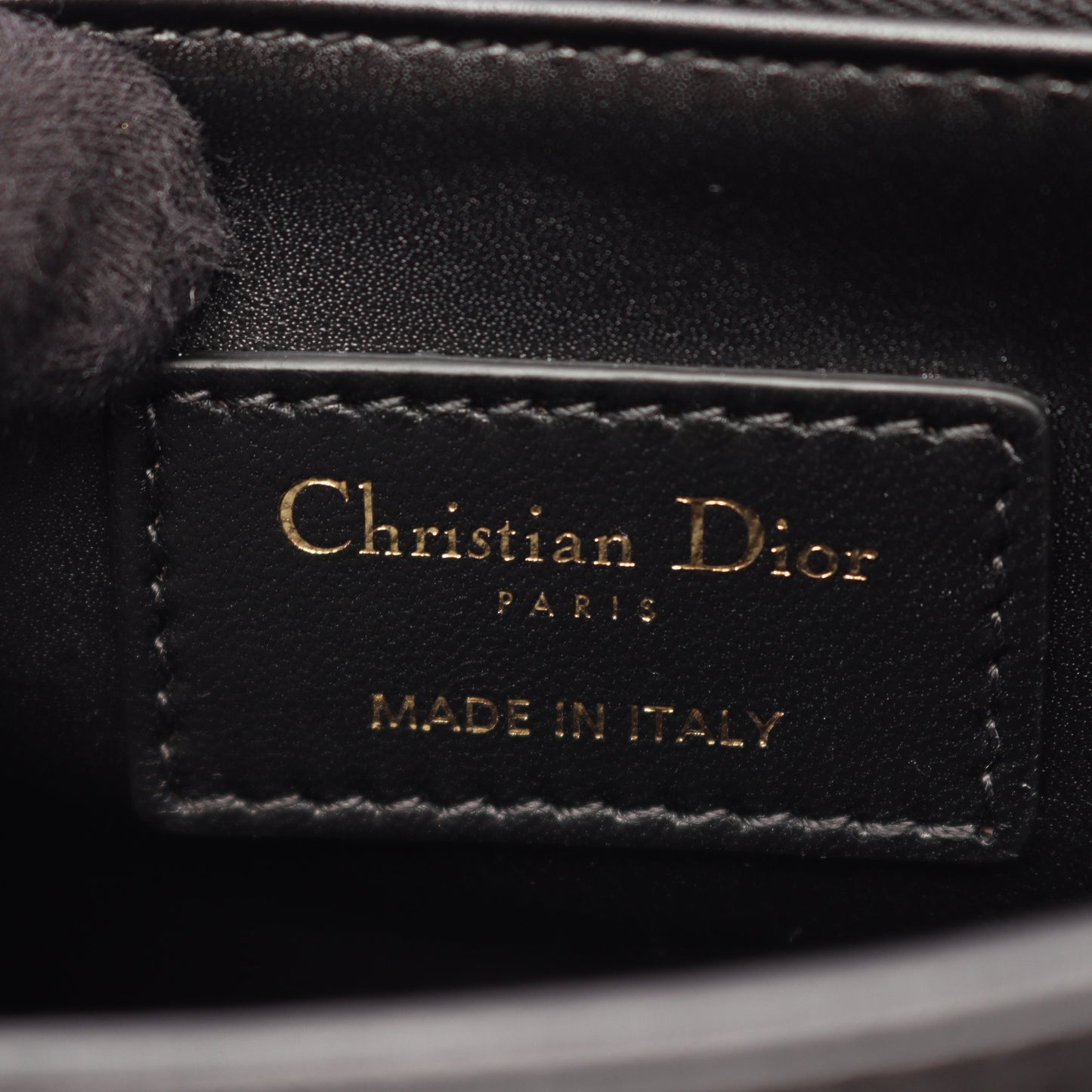 MY DIOR 2WAY ハンドバッグ ツイード レザー ブラック ホワイト クリスチャンディオール