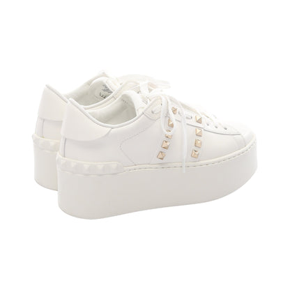 ROCKSTUD UNTITLED ロックスタッズ アンタイトルド プラットフォーム スニーカー レザー ホワイト ヴァレンティノガラヴァーニ