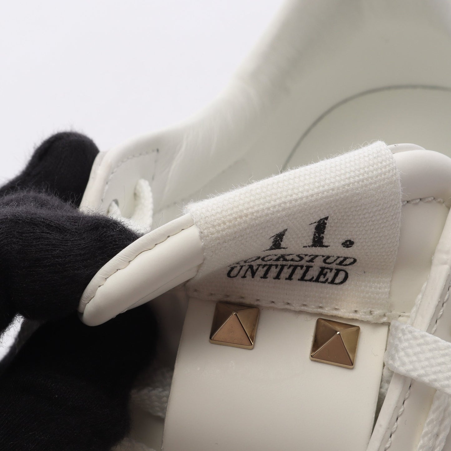 ROCKSTUD UNTITLED ロックスタッズ アンタイトルド プラットフォーム スニーカー レザー ホワイト ヴァレンティノガラヴァーニ
