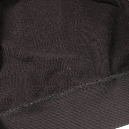 MAGLIA CON CAPPUCCIO プルオーバーパーカー コットン ブラック モンクレールグルノーブル