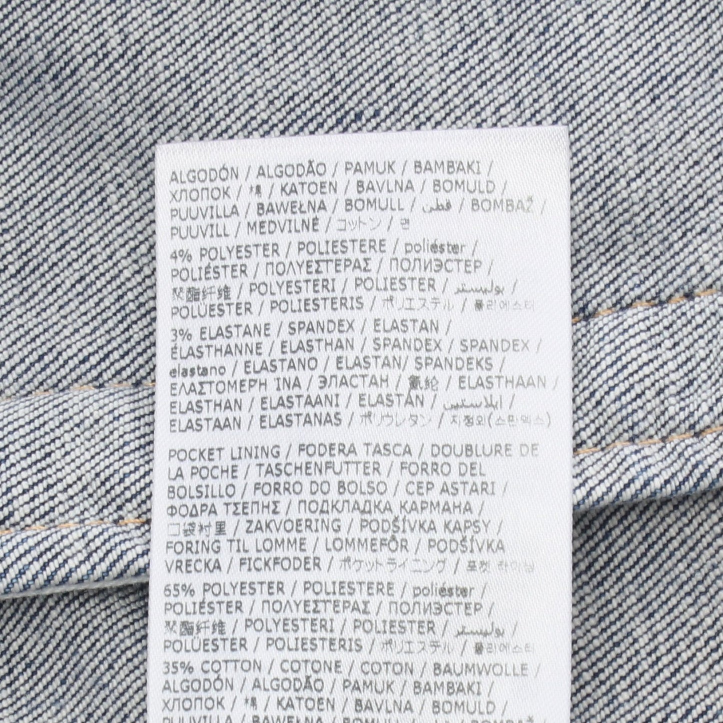 Dan Jean Jacket ダメージ加工 ペイント加工 デニムジャケット コットン ブルー ディースクエアード アウター DSQUARED2