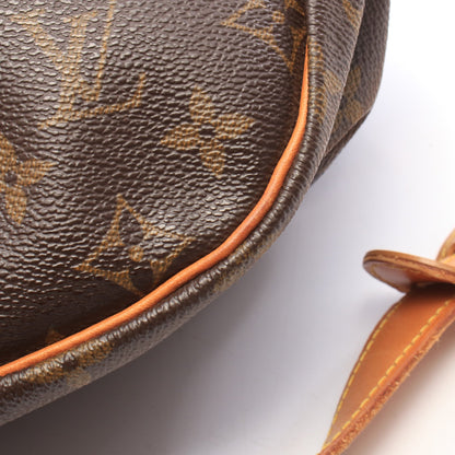 ソミュール35 モノグラム ショルダーバッグ PVC レザー ブラウン ルイヴィトン バッグ LOUIS VUITTON