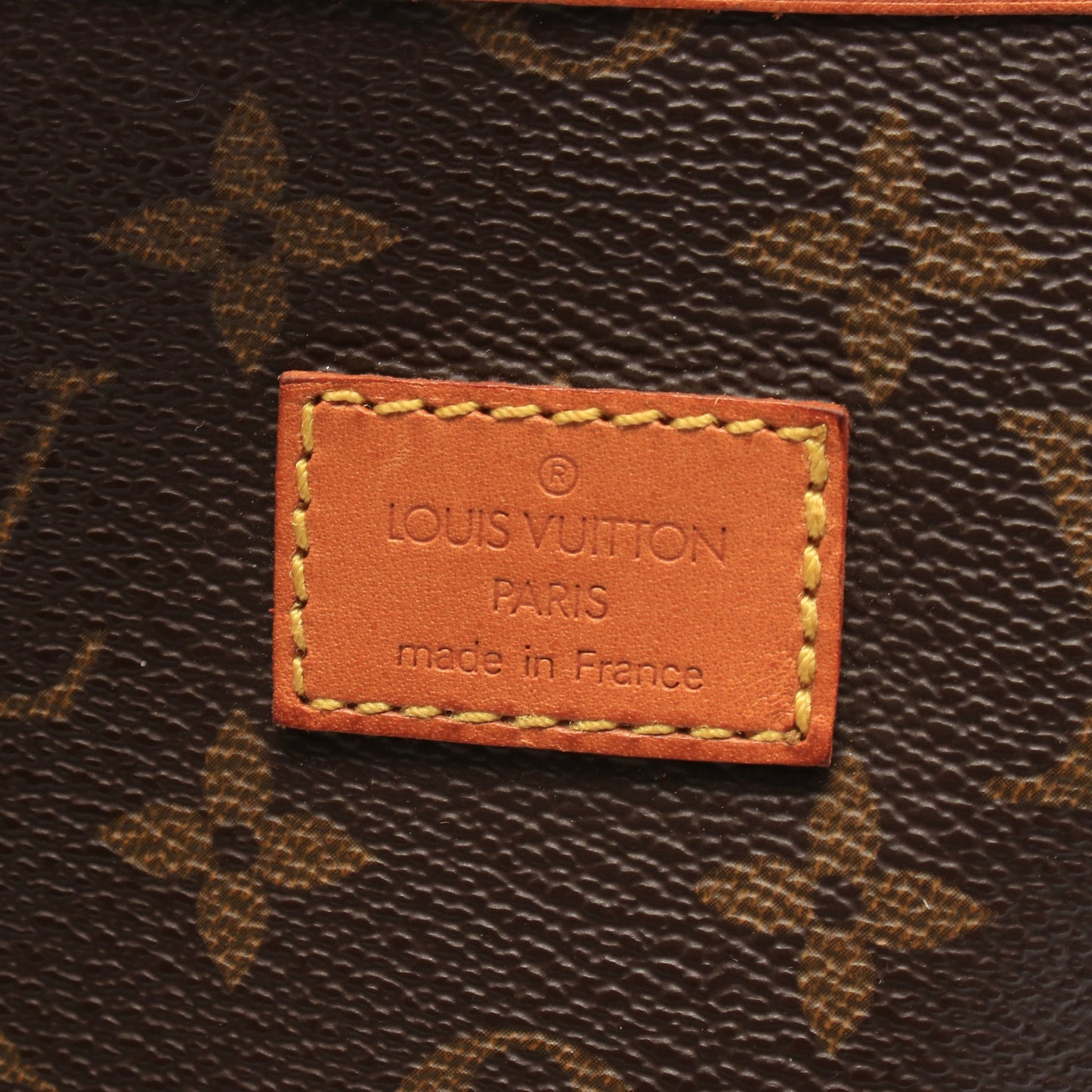 ソミュール35 モノグラム ショルダーバッグ PVC レザー ブラウン ルイヴィトン バッグ LOUIS VUITTON