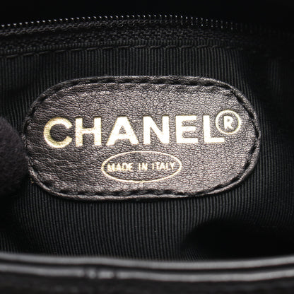 ココマーク ブラウン金具 ショルダーバッグ トートバッグ ラムスキン ブラック シャネル