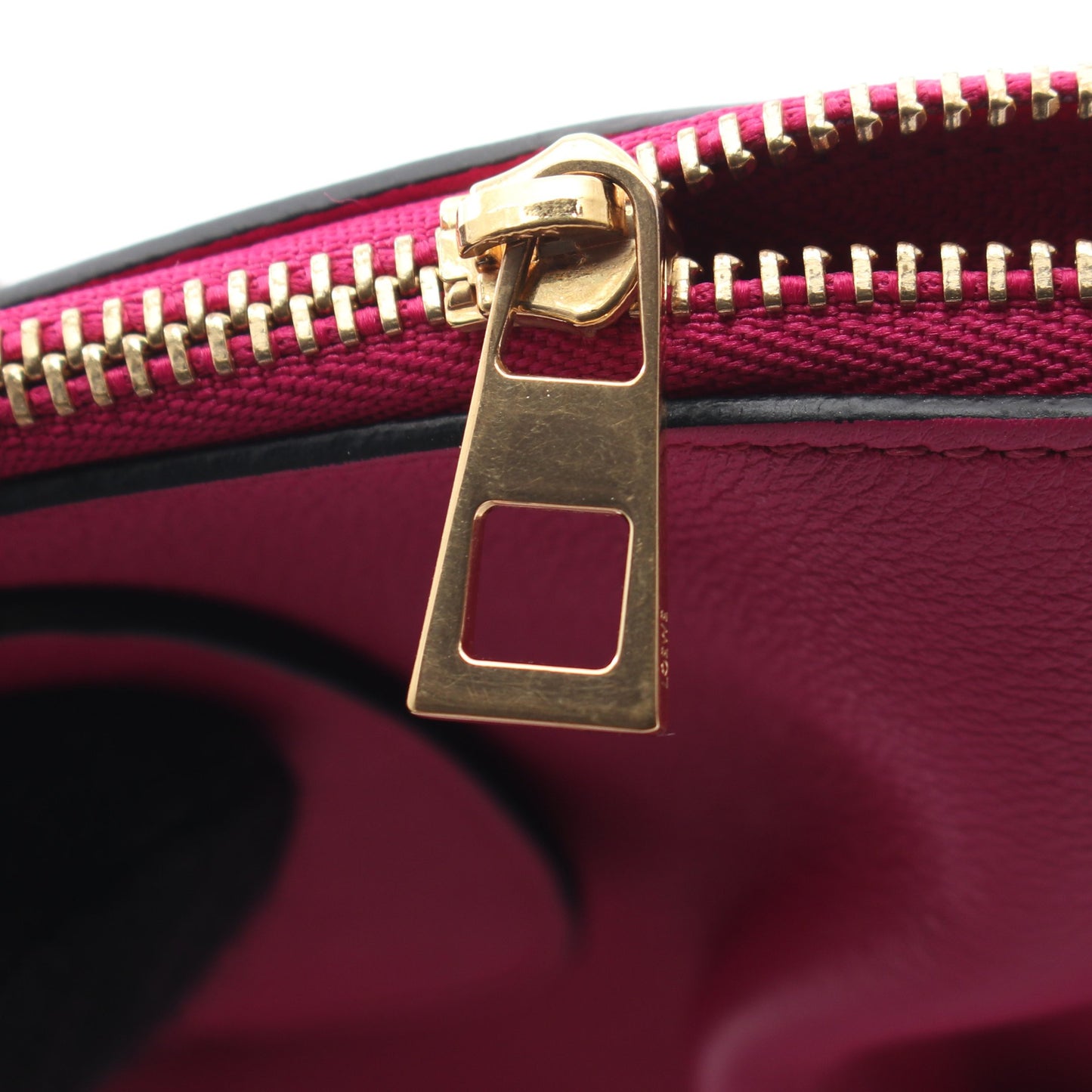 エレファントバッグ ミニ ショルダーバッグ カーフ ピンクパープル ロエベ