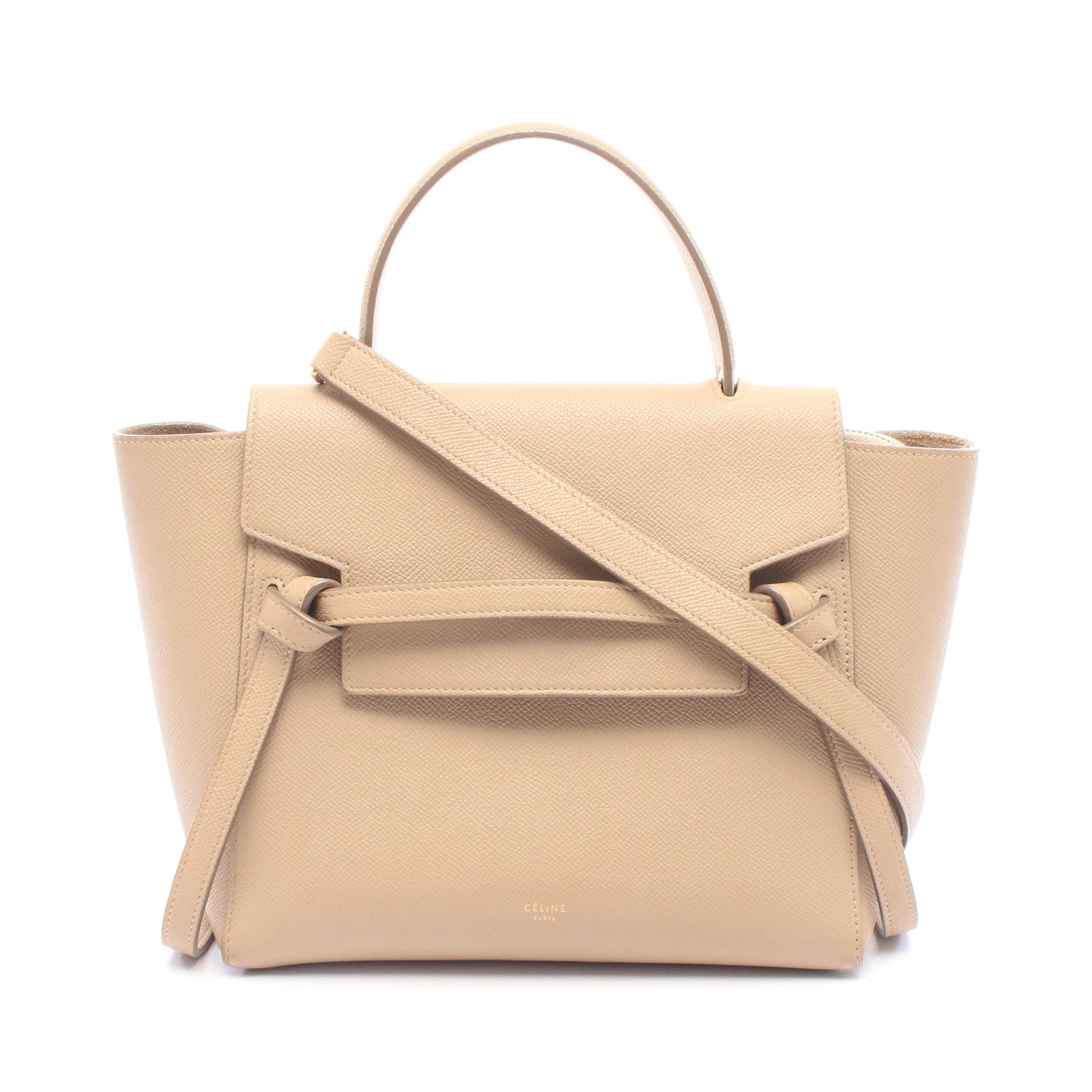 BELT BAG MICRO ベルトバッグ マイクロ 2WAY ハンドバッグ レザー ベージュ セリーヌ
