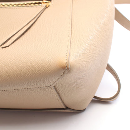 BELT BAG MICRO ベルトバッグ マイクロ 2WAY ハンドバッグ レザー ベージュ セリーヌ