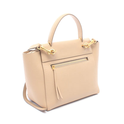 BELT BAG MICRO ベルトバッグ マイクロ 2WAY ハンドバッグ レザー ベージュ セリーヌ