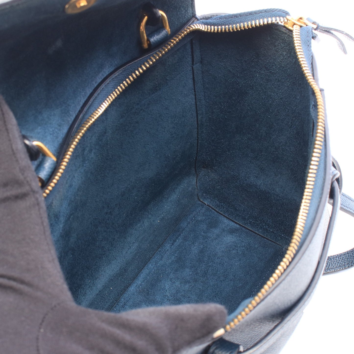 BELT BAG NANO ベルトバッグ ナノ 2WAY ハンドバッグ レザー ネイビー セリーヌ