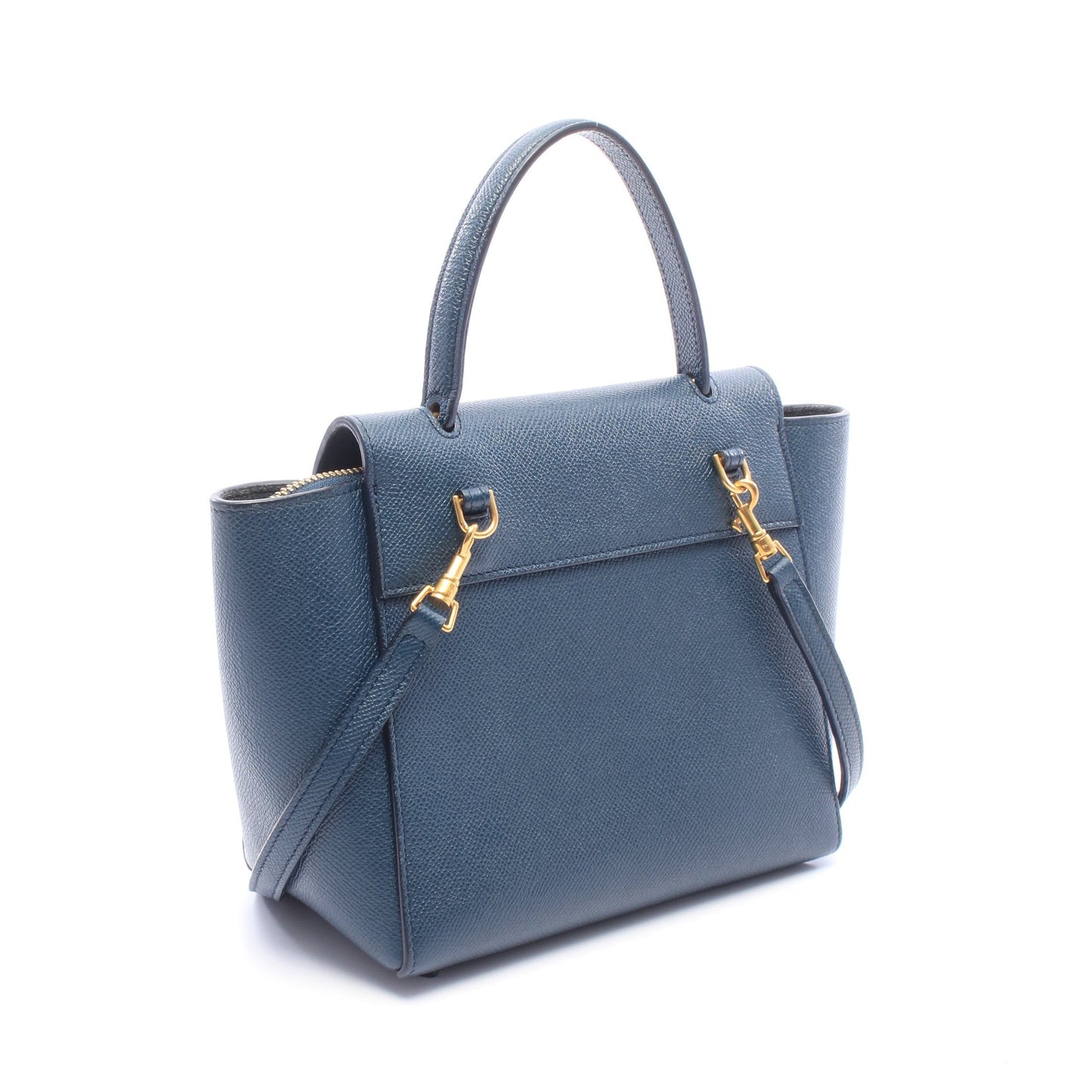 BELT BAG NANO ベルトバッグ ナノ 2WAY ハンドバッグ レザー ネイビー セリーヌ