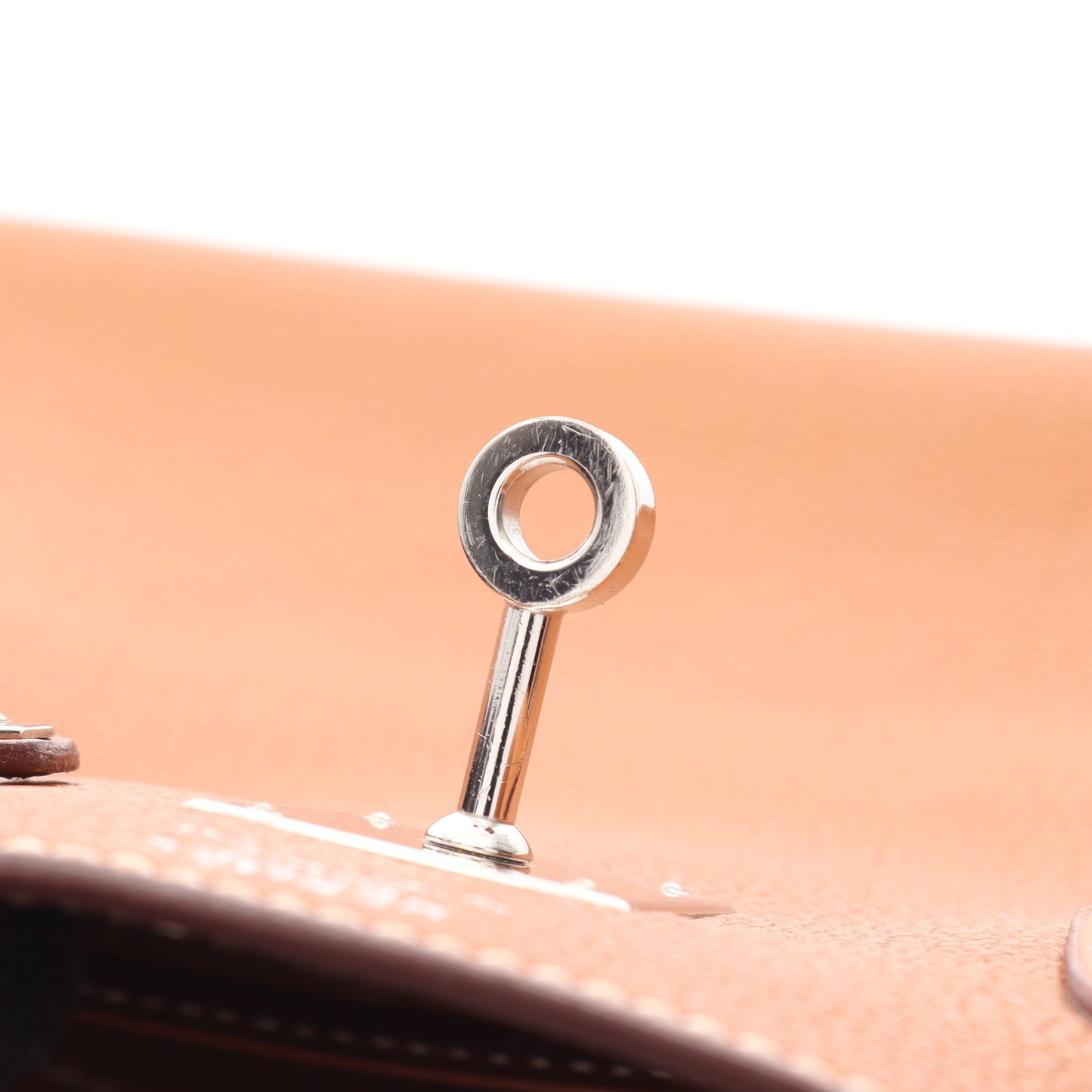 バーキン35 ゴールド ハンドバッグ トゴ ブラウン シルバー金具 □H刻印 エルメス バッグ HERMES