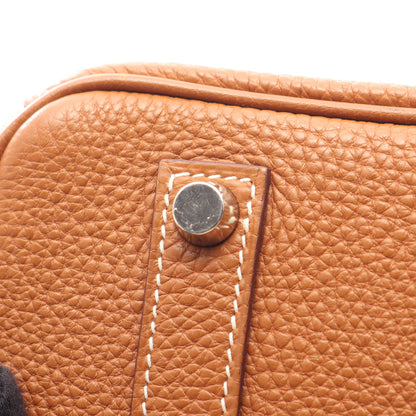 バーキン35 ゴールド ハンドバッグ トゴ ブラウン シルバー金具 □H刻印 エルメス バッグ HERMES