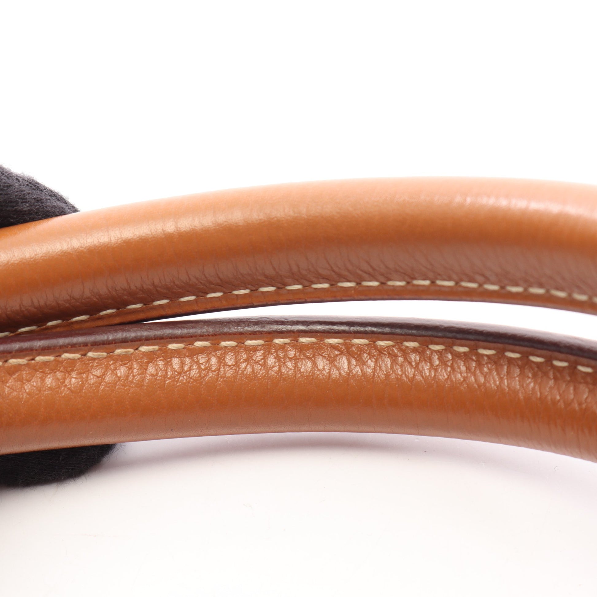 バーキン35 ゴールド ハンドバッグ トゴ ブラウン シルバー金具 □H刻印 エルメス バッグ HERMES