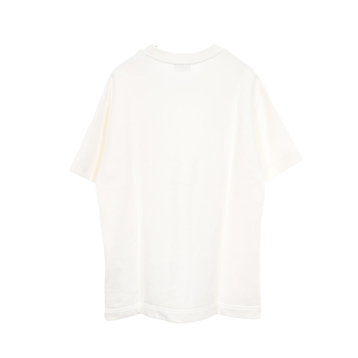シャドープリント 半袖Tシャツ コットン ホワイト ブラック フェンディ トップス FENDI