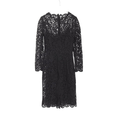 レース 長袖 ドレスワンピース - ブラック ドルチェアンドガッバーナ ワンピース DOLCE&GABBANA