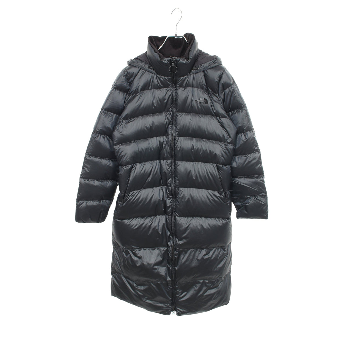 W'S EXPLORING DOWN COAT フード付き ダウンコート ダークネイビー ザノースフェイス ホワイトレーベル