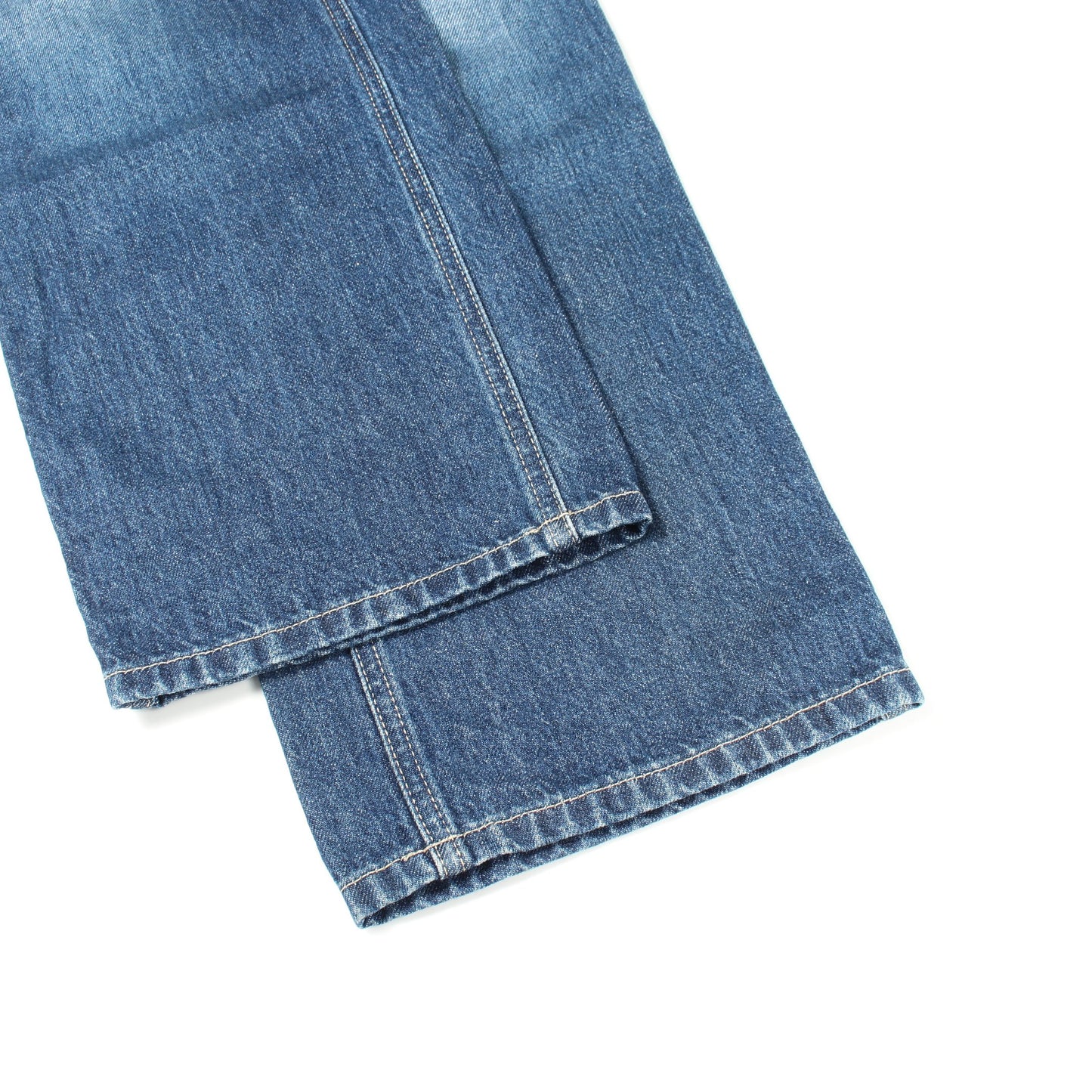 ダメージ加工 デニムパンツ コットン インディゴブルー グッチ