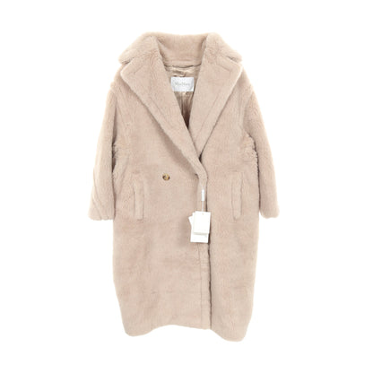 テディベアコート ファーコート アルパカ ウール ピンクベージュ マックスマーラ アウター Max Mara