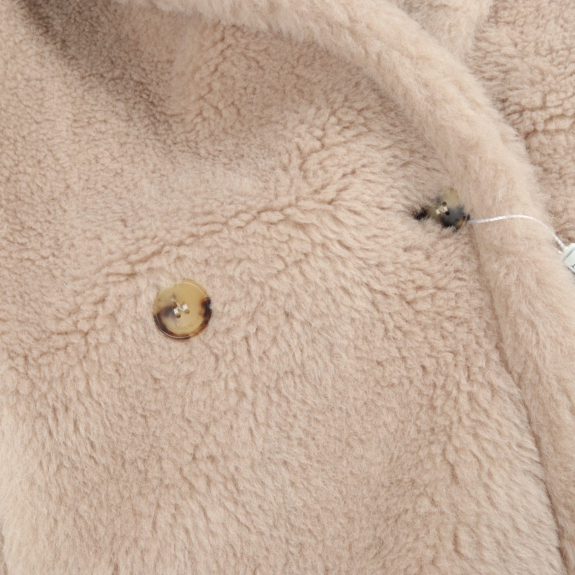 テディベアコート ファーコート アルパカ ウール ピンクベージュ マックスマーラ アウター Max Mara