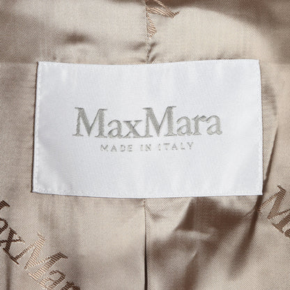 テディベアコート ファーコート アルパカ ウール ピンクベージュ マックスマーラ アウター Max Mara