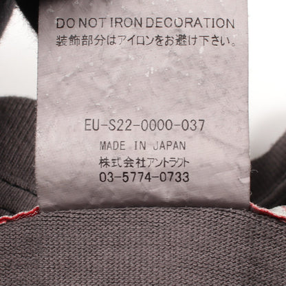 BOOKCLUB S/S TEE ヴィンテージ加工 半袖Tシャツ コットン グレーベージュ エモーショナリーアンアベイラブル