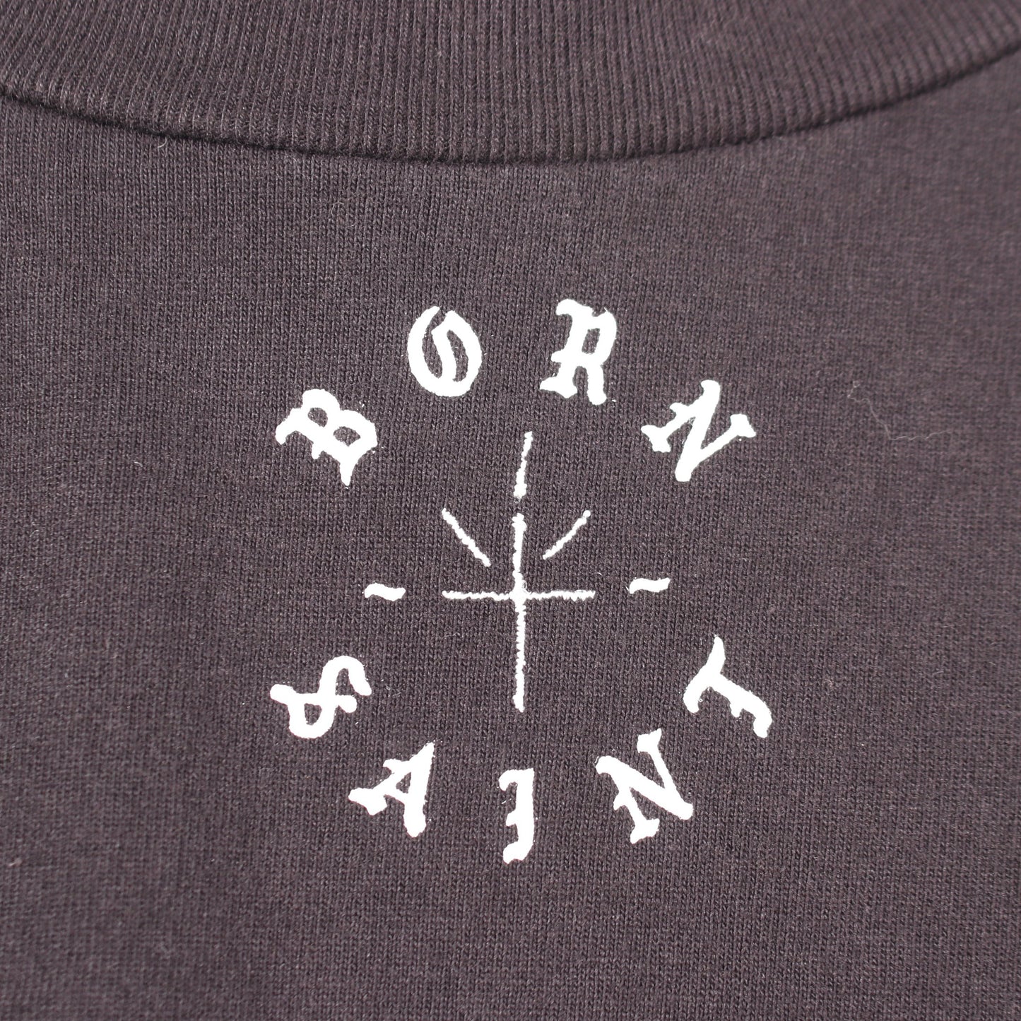 SAINT MICHAEL × BORN X RAISED 長袖Tシャツ コットン ブラック セント マイケル