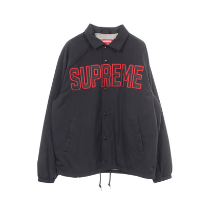 Spellout Coaches Jacket ブルゾン ブラック レッド シュプリーム