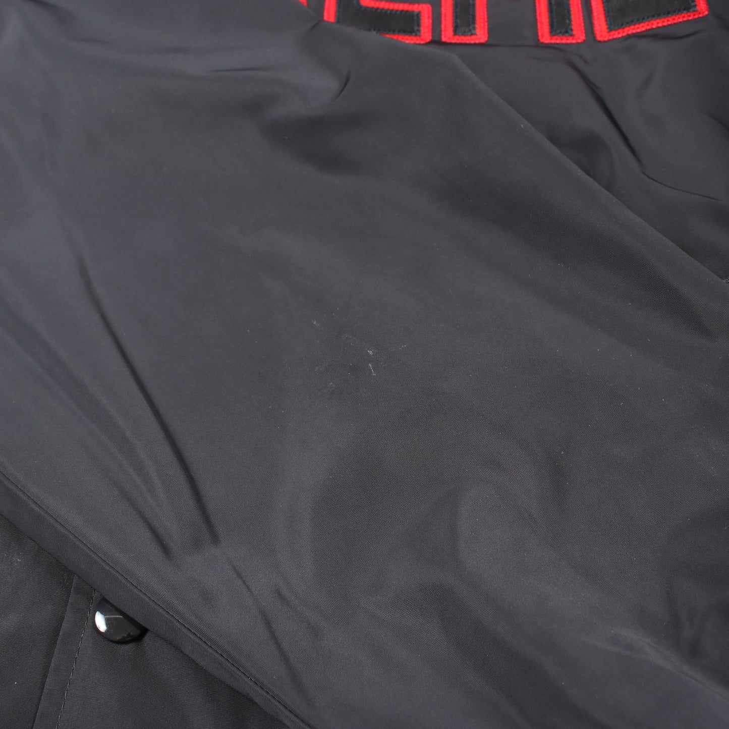 Spellout Coaches Jacket ブルゾン ブラック レッド シュプリーム