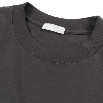 スズラン バックプリント 半袖Tシャツ コットン ブラック ディオール トップス DIOR