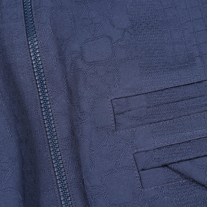 モノグラムジャカード ブルゾン ウール ネイビー ルイヴィトン