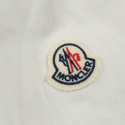 ロゴ刺繍 切替 スウェットシャツ コットン オフホワイト モンクレール トップス MONCLER