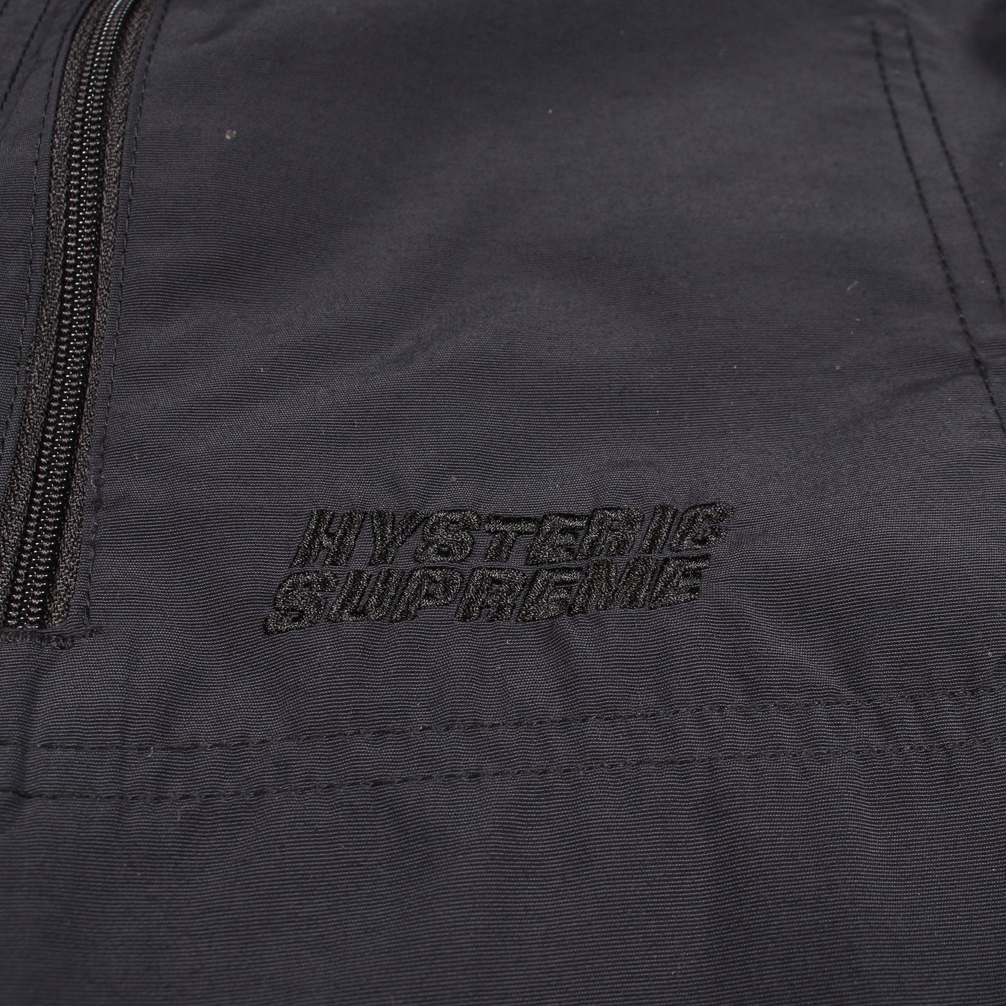 Supreme × Hysteric Glamour Track Jacket ブルゾン ナイロン ブラック シュプリーム