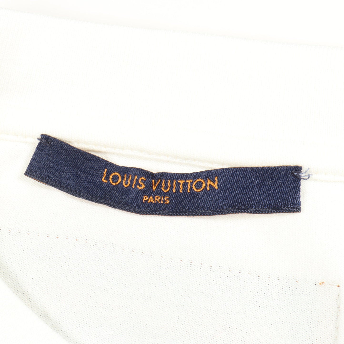 パステルモノグラム 半袖Tシャツ コットン ホワイト マルチカラー ルイヴィトン トップス LOUIS VUITTON