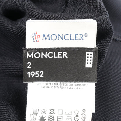 MONCLER GENIUS 2 1952 ビッグハートワッペン プルオーバーパーカー コットン ネイビー モンクレール