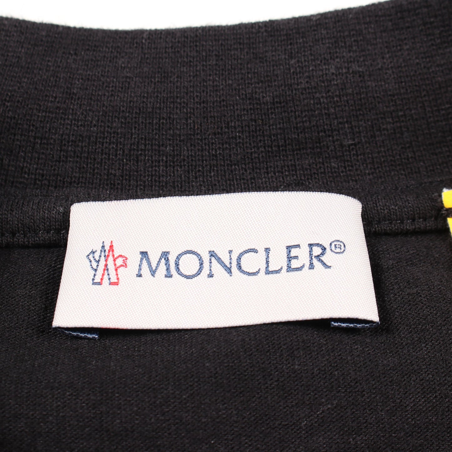 MONCLER GENIUS 8 PALM ANGELS 長袖Tシャツ コットン ブラック レッド モンクレール