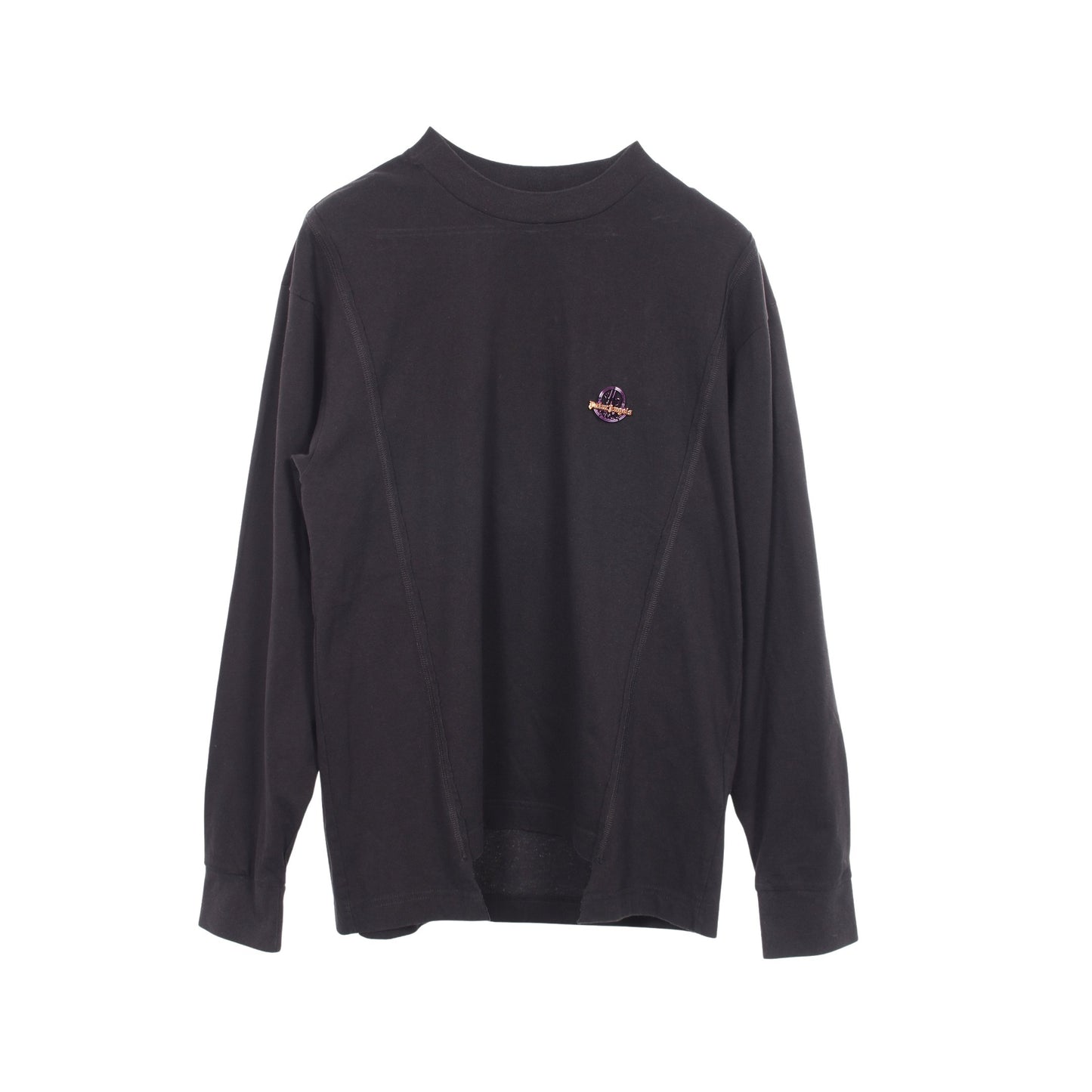 MONCLER GENIUS 8 PALM ANGELS 長袖Tシャツ コットン ブラック レッド モンクレール