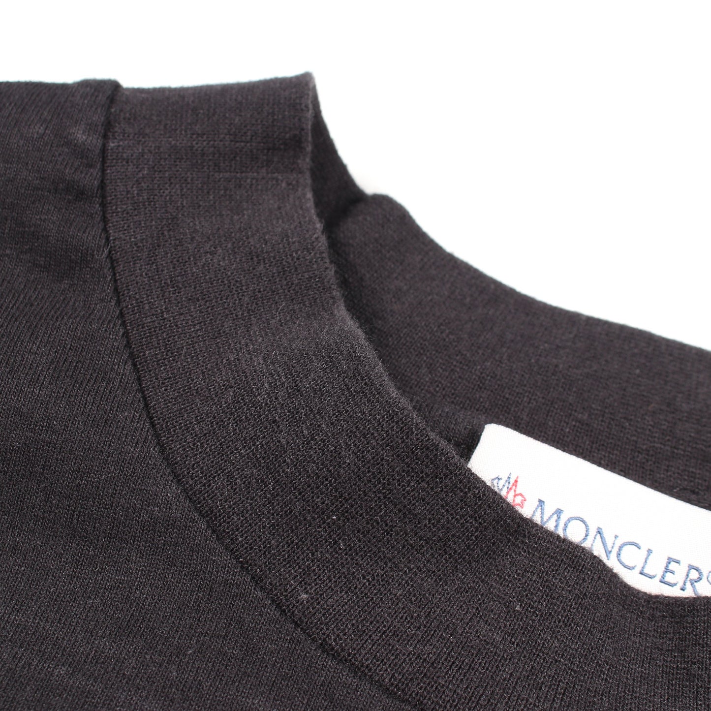 MONCLER GENIUS 8 PALM ANGELS 長袖Tシャツ コットン ブラック レッド モンクレール