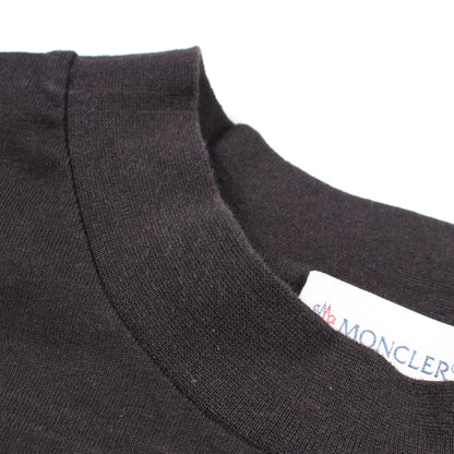 MONCLER GENIUS 8 PALM ANGELS 長袖Tシャツ コットン ブラック レッド モンクレール