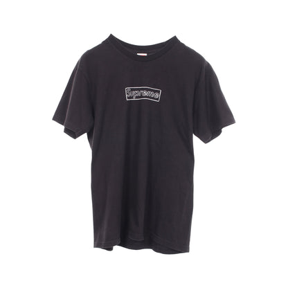 KAWS Chalk Logo Tee 半袖Tシャツ コットン ブラック シュプリーム