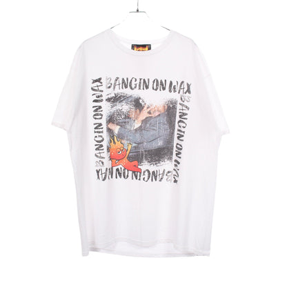 グラフィックプリント 半袖Tシャツ コットン ホワイト カタリスト