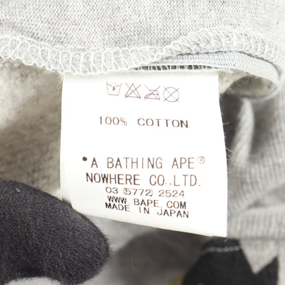 スターカモ 裏起毛 ハーフ スウェットパンツ コットン グレー マルチカラー アベイシングエイプベイプ ボトムス A BATHING APE(BAPE)