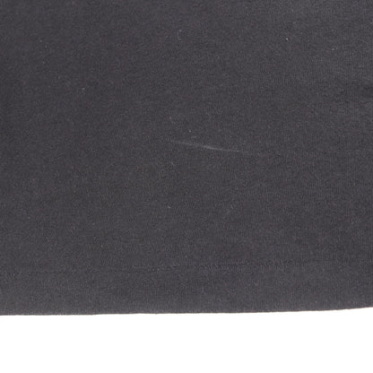 クルーネック 半袖Tシャツ コットン ブラック コモリ トップス COMOLI