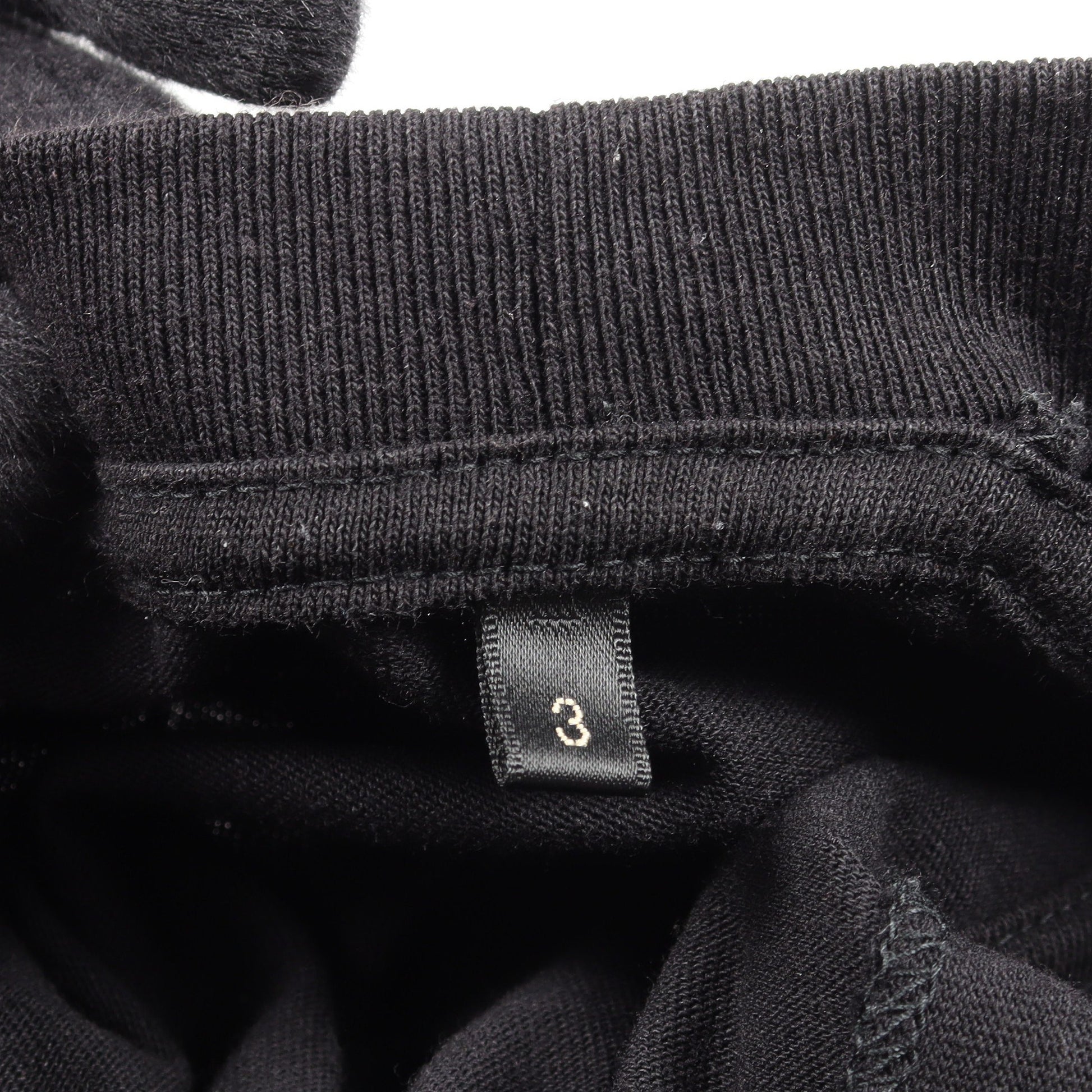 クルーネック 半袖Tシャツ コットン ブラック コモリ トップス COMOLI