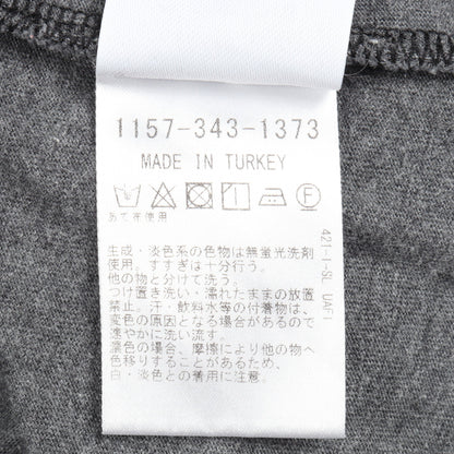 切替 クルーネック 半袖Tシャツ コットン ブラック マルチカラー ドリスヴァンノッテン トップス DRIES VAN NOTEN